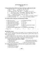 10 đề thi HKI ( tham khảo )