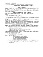 Đề thi GVG trường TH Nam Anh