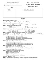 Bài kiểm tra 45'''' Tiếng việt 6_2010