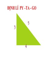 Định lí Py - ta -go