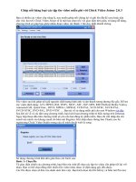 Ghép nối hàng loạt các tập tin video miễn phí với Chick Video Joiner 2.0.3