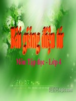 Tập đọc: Đôi giày ba ta màu xanh