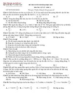 LTĐH Lý 2010 số 8