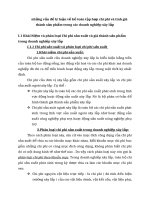 những vấn đề lý luận về kế toán tập hợp chi phí và tính giá thành sản phẩm trong các doanh nghiệp xây lắp