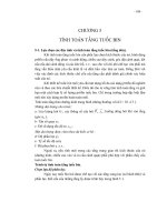 Chương 5: Tính toán tầng tuốc bin