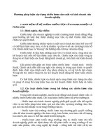 Phương pháp luận xây dựng chiến lược sản xuất và kinh doanh của doanh nghiệp