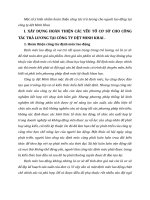 Một số ý kiến nhằm hoàn thiện công tác trả lương cho người lao động tại công ty dệt Minh Khai