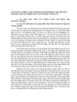 XÂY DỰNG CHIẾN LƯỢC KINH DOANH MỞ RỘNG THỊ TRƯỜNG NỘI ĐỊA CHO XÍ NGHIỆP MAY XUẤT KHẨU TEXTACO