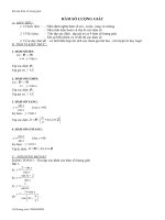 BÀI TẬP HÀM SỐ LƯỢNG GIÁC