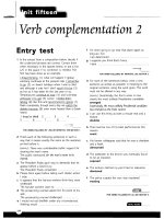 Grammar and Vocabulary for Cambridge Advanced and Proficiency - Verb complamentation 2