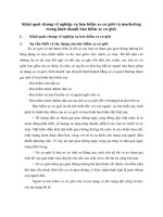 Khái quát chung về nghiệp vụ bảo hiểm xe cơ giới và marketing trong kinh doanh bảo hiểm xe cơ giới