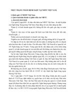 THỰC TRẠNG THẨM ĐỊNH DAĐT TẠI NHNT VIỆT NAM