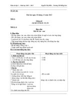 Giáo án lớp 1 - TUẦN 16