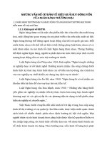 NHỮNG VẤN ĐỀ CƠ BẢN VỀ HIỆU QUẢ HUY ĐỘNG VỐN CỦA NGÂN HÀNG THƯƠNG MẠI