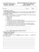 de thi GKII- TV lop3