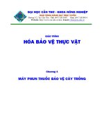Máy phun thuốc bảo vệ cây trồng