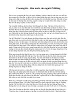 Cooangtác - đàn nước của người Xêđăng