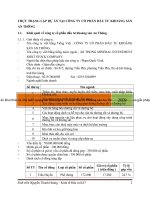 THỰC TRẠNG LẬP DỰ ÁN TẠI CÔNG TY CỔ PHẦN ĐẦU TƯ KHOÁNG SẢN AN THÔNG