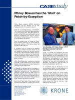 Case Study - PBE - Pitney Bowes