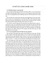 Cơ sở của Công nghệ aDSL