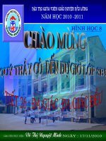 ĐA GIÁC .ĐA GIÁC ĐỀU ( GADG  huyện hải lăng)