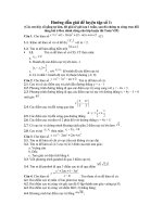 Đề luyện tập toán - số 1