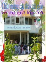 bài : Luyện tập vê Q hê tư