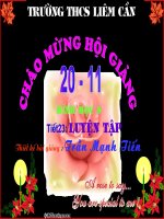 Tiết 23 Luyện tập hình vuông