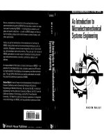 Introduction To Microelectromechanical System P1