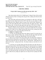 KH năm Đội TNTP HCM