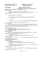 đề kiểm tra giữa học kì 1