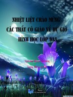 Đường kính và day của đường tròn