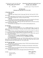 KH Hội giảng lần 1