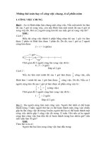 Những bài toán hay về tỉ số phần trăm