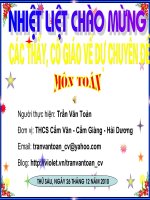 tiet 28 Luyen tap ve he so goc