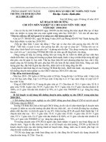 KẾ HOẠCH BỒI DƯỠNG CMNV CHO GV TH NĂM HỌC 2010-2011