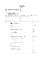 kiểm tra hình 11 chương 1 nam hoc 2010-2011