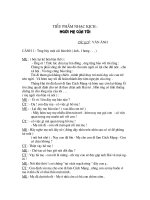 Tiểu phẩm nhạc kịch: Người mẹ của tôi