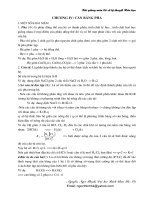 Cơ sở lý thuyết hóa học _Chương 4