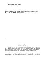 Sang kien kinh nghiem giai toan hoa hoc THPT