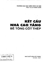 (Sach) ket cau nha cao tang be tong cot thep pgs  ts le thanh huan 