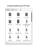 Sử dụng Nautilus như FTP Client