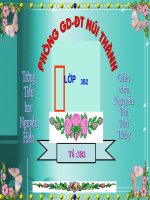 TẬP LÀM VĂN : NGHE KỂ 