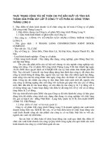 Thực trạng công tác kế toán chi phí sản xuất và tính giá thành sản phẩm xây lắp ở Công ty cổ phần XD công trình Thăng Long 9