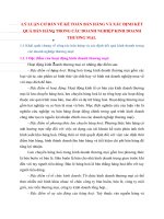 LÝ LUẬN CƠ BẢN VỀ KẾ TOÁN BÁN HÀNG VÀ XÁC ĐỊNH KẾT QUẢ BÁN HÀNG TRONG CÁC DOANH NGHIỆP KINH DOANH THƯƠNG MẠI