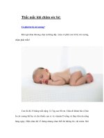 Thắc mắc khi chăm sóc bé: Có phải bé bị còi xương?