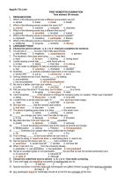 BT on thi lop11 co key