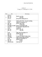 giáo án lơp1: Tuần 14 CKTKN