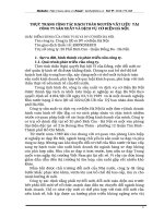 THỰC TRẠNG CÔNG TÁC HẠCH TOÁN NGUYÊN VẬT LIỆU  TẠI CÔNG TY SẢN XUẤT VÀ DỊCH VỤ CƠ ĐIỆN HÀ NỘI