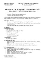 KH Thi Nghi Thuc Doi cap truong